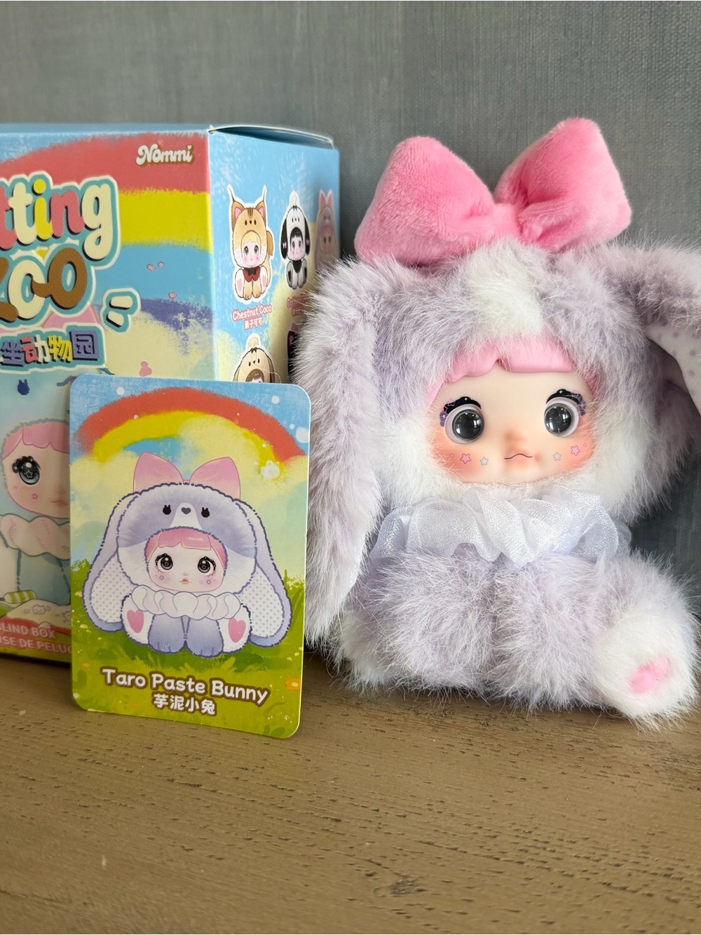 Nommi Sitting Zoo-Taro Paste Bunny